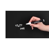 thumbnail of ALLboards Tableau magnétique à craie SLIMboard sans cadre 90×30 cm + ACCESSOIRES