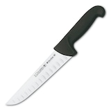 thumbnail of 3 Claveles Proflex - Cuchillo Profesional Carnicero Alveolado 20 cm Microban. Negro