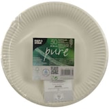 thumbnail of 10 X 50 Teller, Pappe "pure" rund Ø 26 cm weiss extra stark