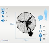 thumbnail of PURLINE Ventilateur mural industriel avec pales en aluminium VENTY METABLAST