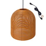 thumbnail of Lumisky HANG BOHEME H31CM 5M hanglamp op netstroom Polyrotan Beige