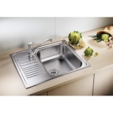 thumbnail of BLANCO TIPO 45 S Mini Spüle Edelstahl Einbau von oben ab 45 cm 516524