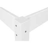 thumbnail of Doppelbett Ehebett weiß Kiefer Massivholzbett 160x200 Bettgestell ohne Rollrost 60.38-16 W oR