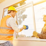 thumbnail of Relaxdays Saugheber 2er Set, Transport von Scheiben, Fliesen & Platten, Glasheber bis 45 kg, Saughalter Ø 12 cm, blau