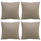 thumbnail of vidaXL Sofakissen 4 Stk. Taupe 40x40 cm Stoff