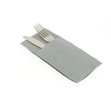 thumbnail of MONOUSO - Tovagliolo Portaposate di Carta 40x40cm Grigio (30 pezzi)
