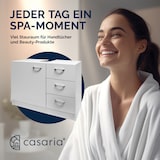 thumbnail of CASARIA® Waschbeckenunterschrank mit 3 Schubladen 63x54x30cm Badezimmer Unterschrank Weiß