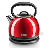 thumbnail of Wasserkocher haeger red cherry 2200w 1.7l kabelloses system edelstahlgehäuse und verdecktes heizelement 360º drehbarer sockel
