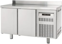 GastroHero Kühltisch Profi 600 2/0 Superior mit Aufkantung