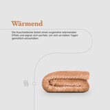 thumbnail of Kuscheldecke 150x200cm "Cashmere Soft-Touch" - Popcorn 150x200cm Caramel