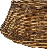 thumbnail of Weihnachtsbaumkorb aus Rattan - ø 65 x 26 cm - Weihnachtsbaumhülle - Bronze