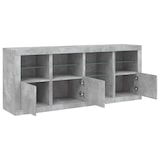 thumbnail of Helloshop26 - Buffet Sideboard Kommode Kleiderschrank Aufbewahrungsmöbel Organizer für Küche Wohnzimmer Lounge mit LED-Beleuchtung 02_0029984