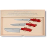 thumbnail of Coltellerie Berti - Il Trinciante completo - Set coltelli cucina forgiati - 14 pezzi - Manico Plenum Rosso