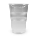 thumbnail of 750x Trinkbecher transparent klar mit Eichstrich 0,2 l 200 ml PP