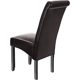 thumbnail of tectake Silla de comedor ergonómica - Juego de 2 marrón