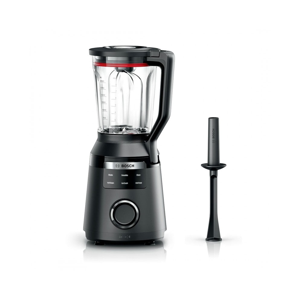 Bosch liquidificadora 1800w jarra 2lt 6programas