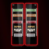 thumbnail of Armoire réfrigéré ventilé visicooler – KIWI-ILLUMIA 1270 BLK