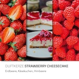 thumbnail of Duftkerze Candle Brothers Strawberry Cheesecake, Kerze im Glas, 2 Dochte, 510g, 100h Brenndauer, Aromakerze, rosa-weiß