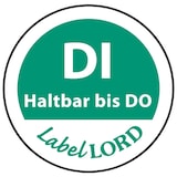 thumbnail of Labellord Tagesetiketten DI "Haltbar bis" "Aqua Label", 500 Stück