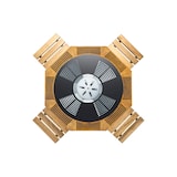 thumbnail of WOX XXL Feuerschale & Feuerkorb mit Grill – 1150x1150x500 mm, Corten-Stahl, rauchfrei & sicher
