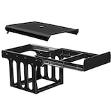 thumbnail of tectake Inbouw prullenbak Ashlyn, 3-voudige scheiding, 31L, telescooprails - zwart - 405885