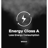 thumbnail of Wiggo WE-A942G(B) - Schuine Afzuigkap - 90cm - Zwart Dubbel Glas