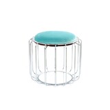 thumbnail of Kayoom Beistelltisch / Pouf Comfortable 110 Mint / Silber
