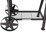 thumbnail of TAINO YUMA Massiver Smoker BBQ Grillwagen Holzkohle-Grill 90kg 3,5mm Offset