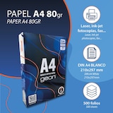 thumbnail of A4 80g Blatt - Multifunktionspapier Weiß für Kopierer und Multifunktionsdrucker