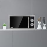 thumbnail of H.Koenig VIO7 Mikrowelle mit Grill / 9 Programme / Kapazität 23 L / 1000 W Leistung Grill / 900 W Leistung Mikrowelle / silber