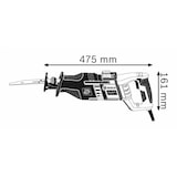 thumbnail of BOSCH Scie Sabre Professionnelle 1300w 0 601 64E 200