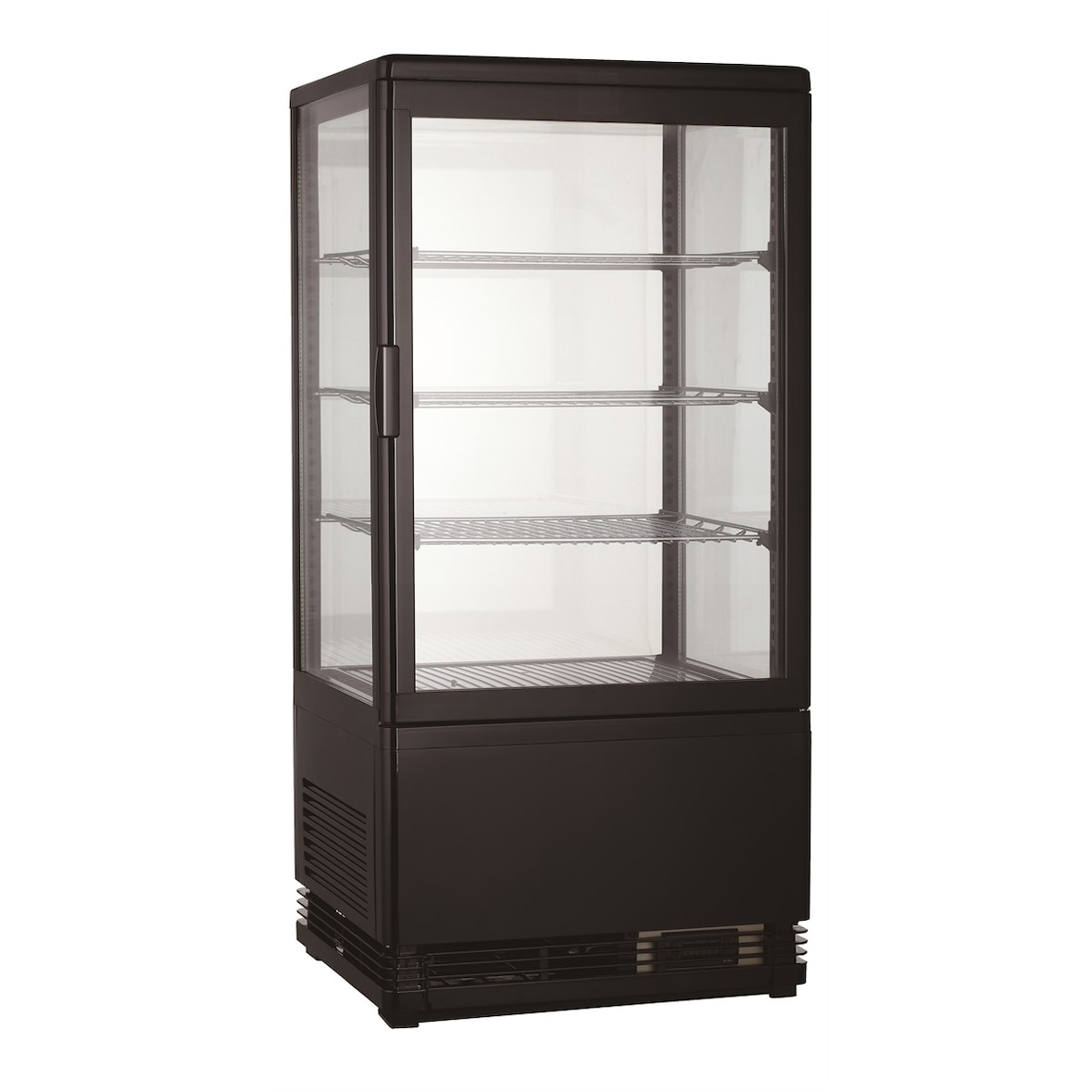 Koelvitrine 68 liter, zwart - Combisteel