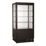 thumbnail of Koelvitrine 68 liter, zwart - Combisteel