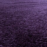 thumbnail of Teppich Schlafzimmer Hochflor Unifarben Samtweich Waschbar Strapazierfähig Wohnzimmer Violett 140x200 cm – SALZACH von Kadima Design