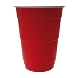 thumbnail of 200x Partybecher "Red Cup", PS, rot/weiß, 400ml (200 Stk.)