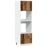 thumbnail of vidaXL Mikrowellenschrank Lyon Altholz-Optik 60x57x207 cm Holzwerkstoff
