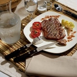 thumbnail of Amefa PIZZA Steakmesser Vollheft schwarz - 12 Stück