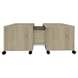 thumbnail of vidaXL Couchtisch Sonoma-Eiche 75x75x38 cm Holzwerkstoff