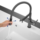 thumbnail of Villeroy & Boch 92730005 Steel Expert Compact Armatur Hochdruck ausziehbar