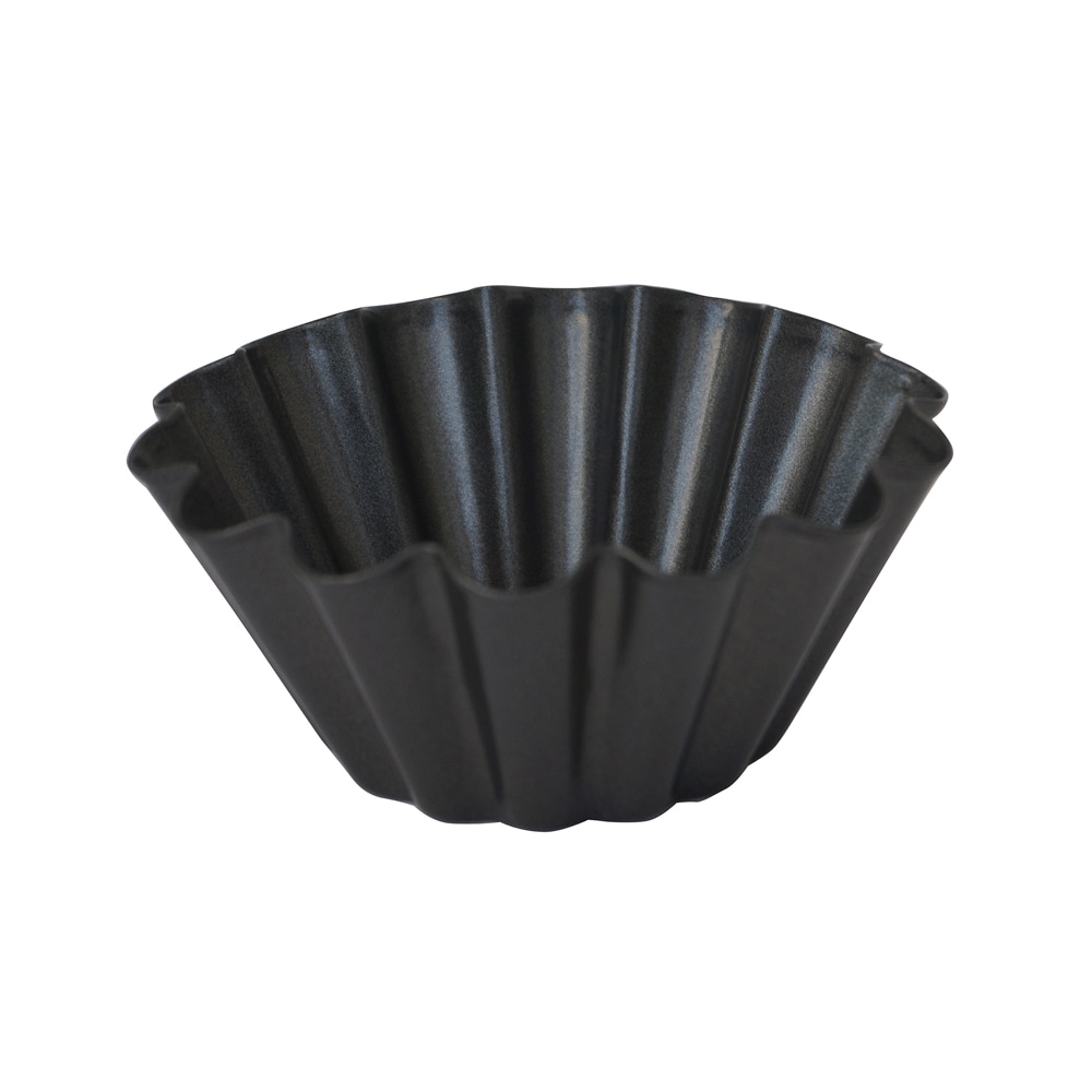 DE BUYER moule à brioche acier anti adhésif rond 10 cm