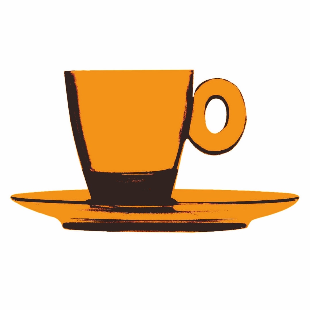 Mepra POLY ESPRESSOTASSE SPA & WELLNESS, 6er Set Amber