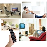 thumbnail of Télécommande Universelle Télévision Toshiba Ledtv Lcdtv HDtv 3Dtv Piles Aaa Noir YONIS