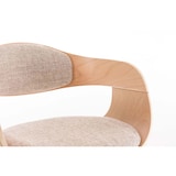 thumbnail of Dudeco Silla Berlim de Tela Roble y crema