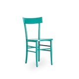 thumbnail of Brera - Silla de madera turquesa 2 piezas