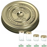 thumbnail of LE PARFAIT lot de 6 couvercles à vis 10cm 610088