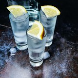 thumbnail of Relaxdays Schnapsgläser 6er Set, hohe Shotgläser mit dickem Boden, je 6 cl, spülmaschinenfest, Likörgläser, transparent