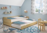thumbnail of Sofabett Doppelbett Bettgestell 90x200 Einzelbett Bett + Bettkasten Kiefer massiv 60.34-09