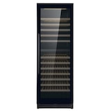 thumbnail of Weinkühlschrank VINCOOL für 154 Flaschen | 1x Glastür + LED & 2x Zone | 379 Ltr, HxBxT 172x59,5x71cm | +5/+20°C | Schwarz | + CHEFGASTRO Geschirrtuch