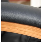 thumbnail of Fernsehsessel Relaxsessel Sessel Pescatori, Kunstleder, mit Hocker ~ bordeaux