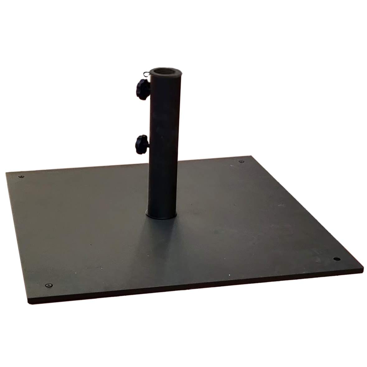 base in acciaio kg.30,colore antracite